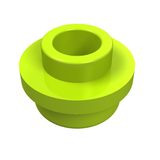 LEGO 85861 Plate, Round 1 x 1 with Open Stud in Lime - Authentic LEGO Part