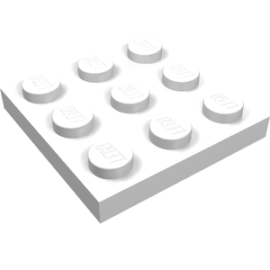 LEGO 11212 Plate 3 x 3 in White - Authentic LEGO Part