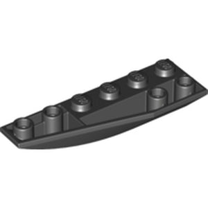 LEGO 41765 Wedge 6 x 2 Inverted Left in Black - Authentic LEGO Part