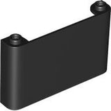 LEGO 64453 Windscreen 1 x 6 x 3 in Black - Authentic LEGO Part