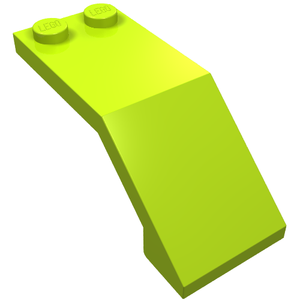 LEGO 6070 Windscreen 5 x 2 x 1 2/3 in Lime - Authentic LEGO Part