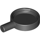 LEGO 4528 Minifigure, Utensil Frying Pan in Black - Authentic LEGO Part