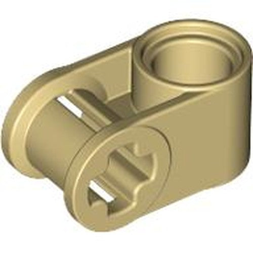 LEGO 6536 Technic, Axle and Pin Connector Perpendicular in Tan - Authentic LEGO Part