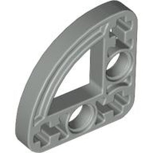 LEGO 32249 Technic, Liftarm, Modified L-Shape Quarter Ellipse Thin 3 x 3 in Light Gray - Authentic LEGO Part