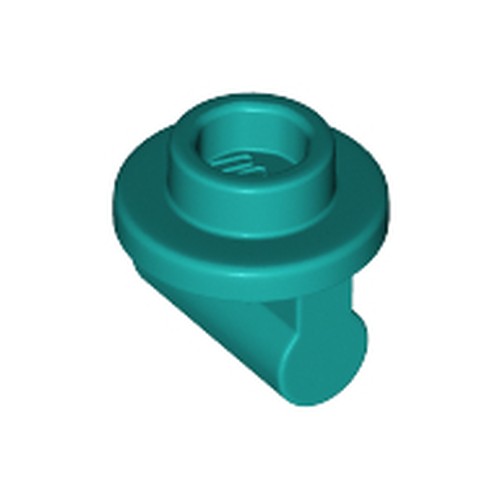 LEGO 79194 Plate, Round 1 x 1 with Bar Handle on Long Stem in Dark Turquoise - Authentic LEGO Part
