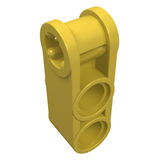 LEGO 42003 Technic, Axle and Pin Connector Perpendicular 3L with 2 Pin Holes in Yellow - Authentic LEGO Part