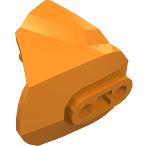 LEGO 90641 Hero Factory Armor with Ball Joint Socket - Size 3 in Orange - Authentic LEGO Part