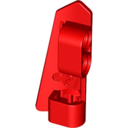 LEGO 11946 Technic, Panel Fairing #21 Very Small Smooth, Side B in Red - Authentic LEGO Part