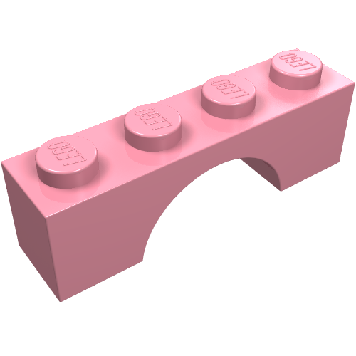 LEGO 3659 Arch 1 x 4 in Pink - Authentic LEGO Part