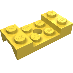 LEGO 60212 Vehicle, Mudguard 2 x 4 with Arch Studded with Hole in Yellow - Authentic LEGO Part
