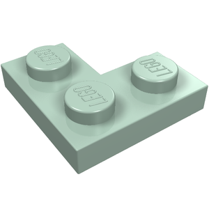 LEGO 2420 Plate 2 x 2 Corner in Sand Green - Authentic LEGO Part