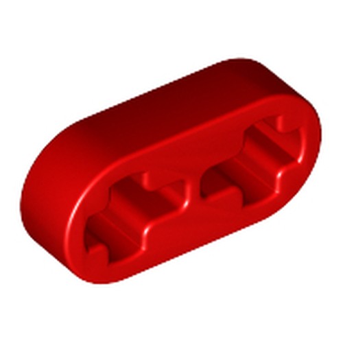 LEGO 41677 Technic, Liftarm Thin 1 x 2 - Axle Holes in Red - Authentic LEGO Part