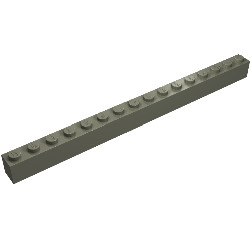 LEGO 2465 Brick 1 x 16 - Main Product Image