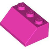 LEGO 3038 Slope 45 2 x 3 in Dark Pink - Authentic LEGO Part
