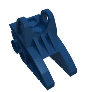 LEGO 41668 Bionicle Foot with Ball Joint Socket 2 x 3 x 5 in Dark Blue - Authentic LEGO Part