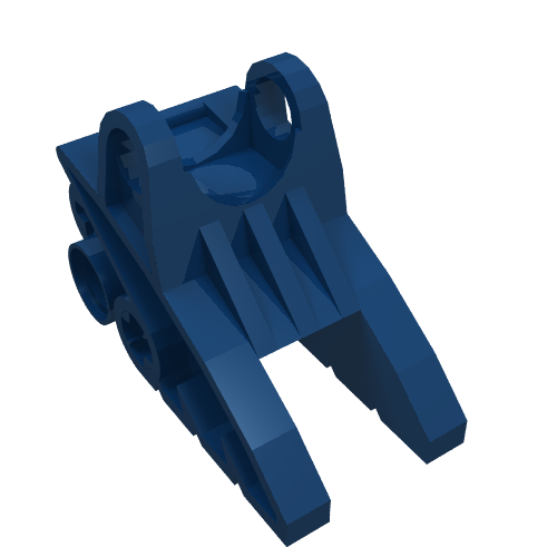 LEGO 41668 Bionicle Foot with Ball Joint Socket 2 x 3 x 5 in Dark Blue - Authentic LEGO Part