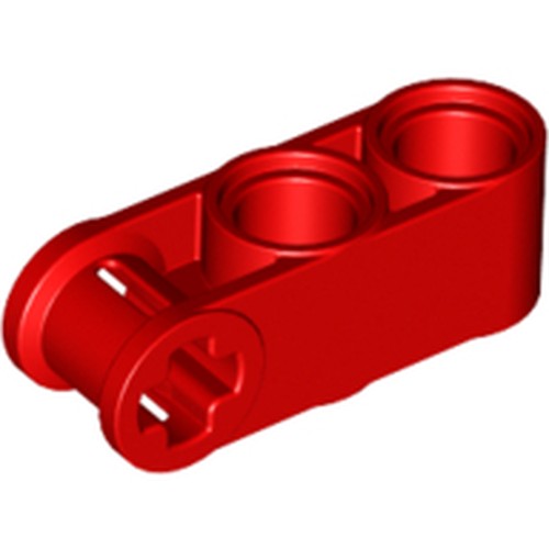 LEGO 42003 Technic, Axle and Pin Connector Perpendicular 3L with 2 Pin Holes in Red - Authentic LEGO Part