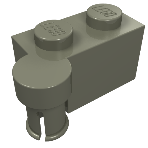 LEGO 3830 Hinge Brick 1 x 4 Swivel Top - Main Product Image