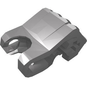 LEGO 93575 Hero Factory Fist with Axle Hole - 4 Fingers in Flat Silver - Authentic LEGO Part