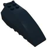 LEGO 92579 Windscreen 8 x 4 x 2 with 4 Studs and Bar Handle in Trans-Brown - Authentic LEGO Part