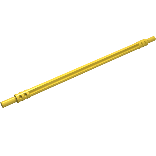 LEGO 32201 Hose, Soft Axle 14L in Yellow - Authentic LEGO Part