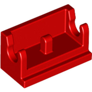 LEGO 3937 Hinge Brick 1 x 2 Base in Red - Authentic LEGO Part