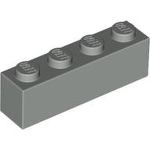 LEGO 3010 Brick 1 x 4 in Light Gray - Authentic LEGO Part