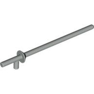 LEGO 3849 Minifigure, Weapon Lance in Light Gray - Authentic LEGO Part