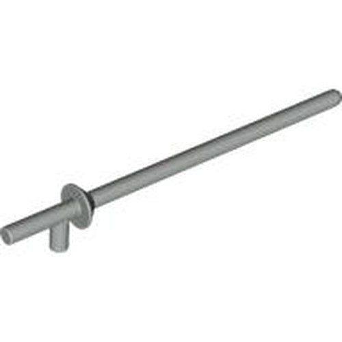 LEGO 3849 Minifigure, Weapon Lance in Light Gray - Authentic LEGO Part