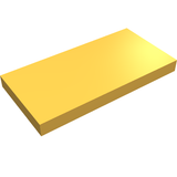 LEGO 87079 Tile 2 x 4 in Bright Light Orange - Authentic LEGO Part
