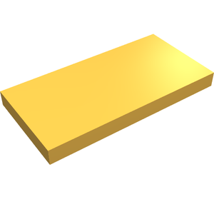 LEGO 87079 Tile 2 x 4 in Bright Light Orange - Authentic LEGO Part