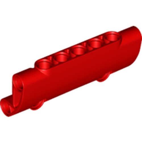 LEGO 24119 Technic, Panel Curved 7 x 3 with 2 Pin Holes through Panel Surface - Main Product Image
