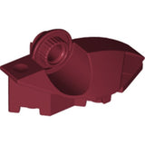 LEGO 47430 Large Figure Foot with Rotation Joint Ball Half Vertical in Dark Red - Authentic LEGO Part