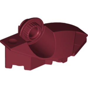 LEGO 47430 Large Figure Foot with Rotation Joint Ball Half Vertical in Dark Red - Authentic LEGO Part