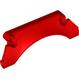 LEGO 42531 Technic, Panel Car Mudguard Arched #30 9 x 2 x 3 Straight Top in Red - Authentic LEGO Part