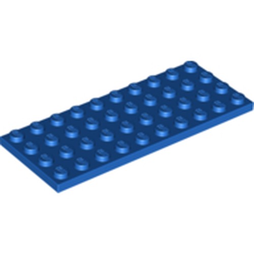 LEGO 3030 Plate 4 x 10 in Blue - Authentic LEGO Part