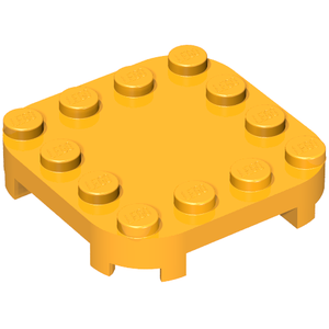 LEGO 66792 Plate, Modified 4 x 4 with Rounded Corners and 4 Feet - Main Product Image