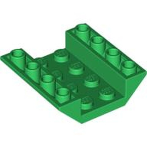 LEGO 4854 Slope, Inverted 45 4 x 4 Double in Green - Authentic LEGO Part