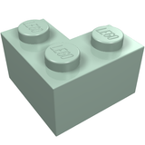 LEGO 2357 Brick 2 x 2 Corner in Sand Green - Authentic LEGO Part