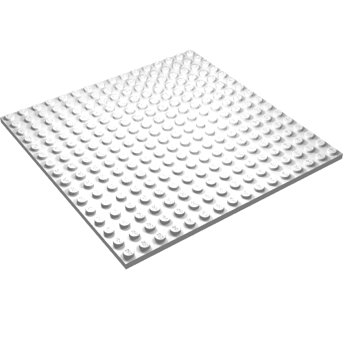 LEGO 91405 Plate 16 x 16 in White - Authentic LEGO Part
