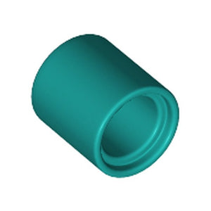 LEGO 18654 Light Bluish Gray Technic, Liftarm Thick 1 x 1 (Spacer) in Dark Turquoise - Authentic LEGO Part