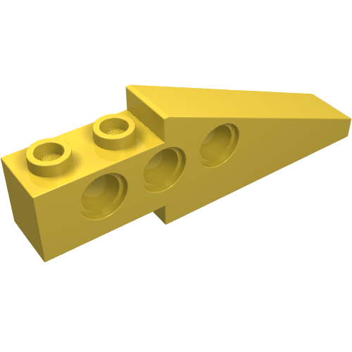 LEGO 2744 Technic Slope 6 x 1 x 1 2/3 in Yellow - Authentic LEGO Part