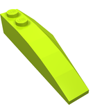 LEGO 41748 Wedge 6 x 2 Left in Lime - Authentic LEGO Part