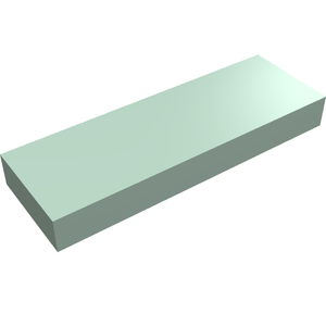 LEGO 63864 Tile 1 x 3 in Sand Green - Authentic LEGO Part