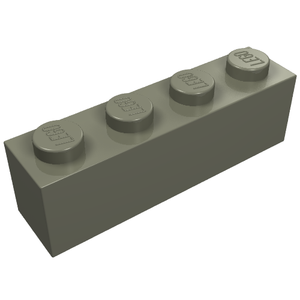 LEGO 3010 Brick 1 x 4 in Dark Gray - Authentic LEGO Part