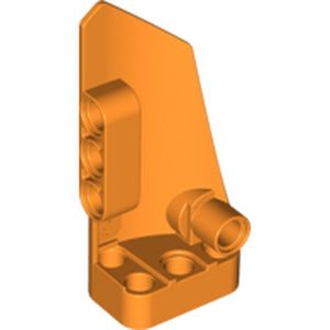 LEGO 64683 Technic, Panel Fairing # 3 Small Smooth Long, Side A in Orange - Authentic LEGO Part