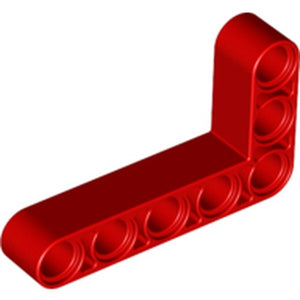 LEGO 32526 Technic, Liftarm, Modified Bent Thick L-Shape 3 x 5 in Red - Authentic LEGO Part