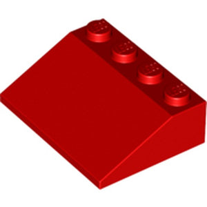 LEGO 3297 Slope 33 3 x 4 in Red - Authentic LEGO Part