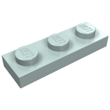 LEGO 3623 Plate 1 x 3 in Light Aqua - Authentic LEGO Part
