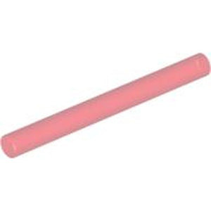 LEGO 30374 Bar   4L (Lightsaber Blade / Wand) in Trans-Red - Authentic LEGO Part